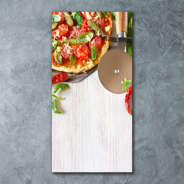 Acrylic print Pizza