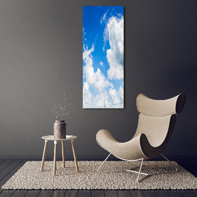 Print on acrylic Clouds in the sky