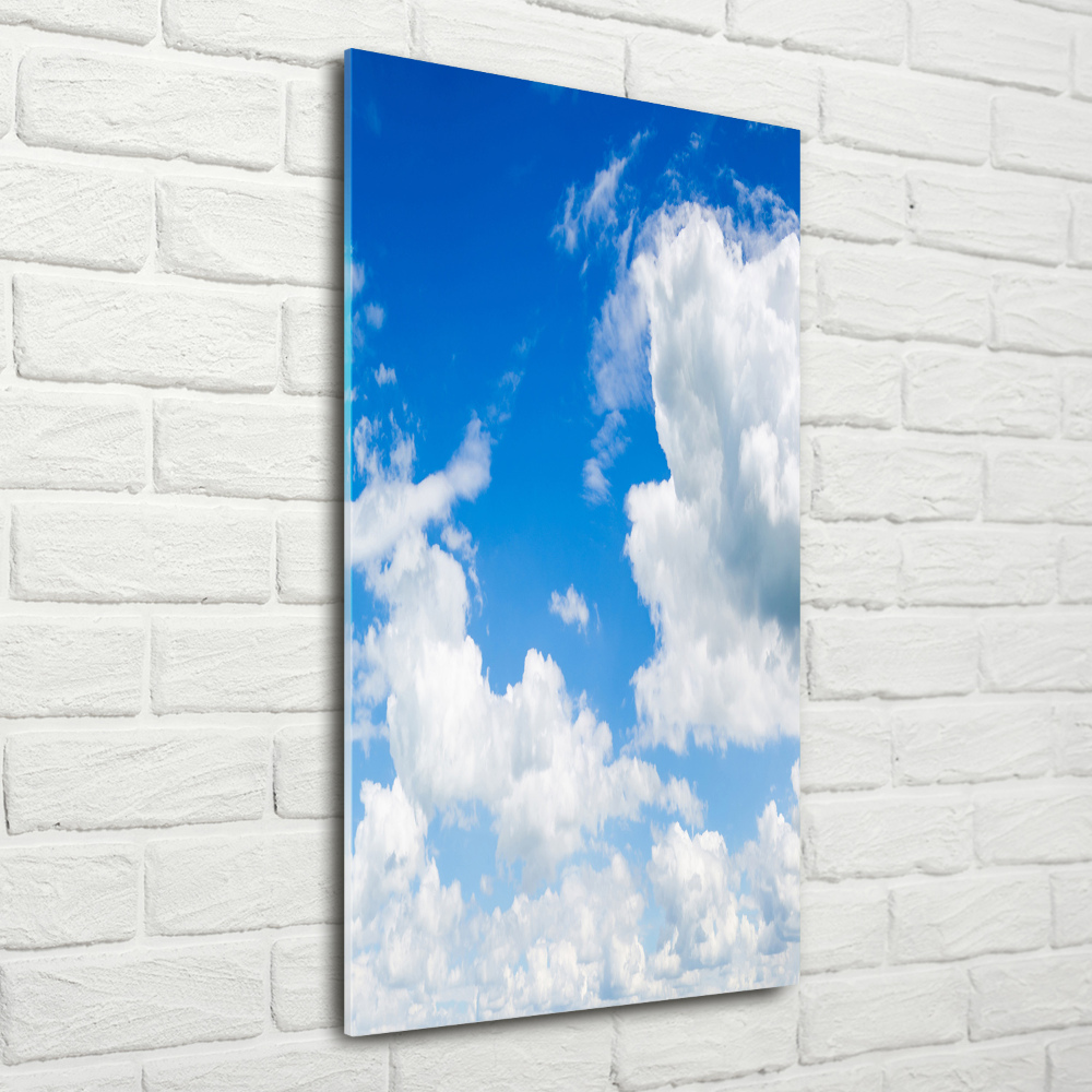 Print on acrylic Clouds in the sky