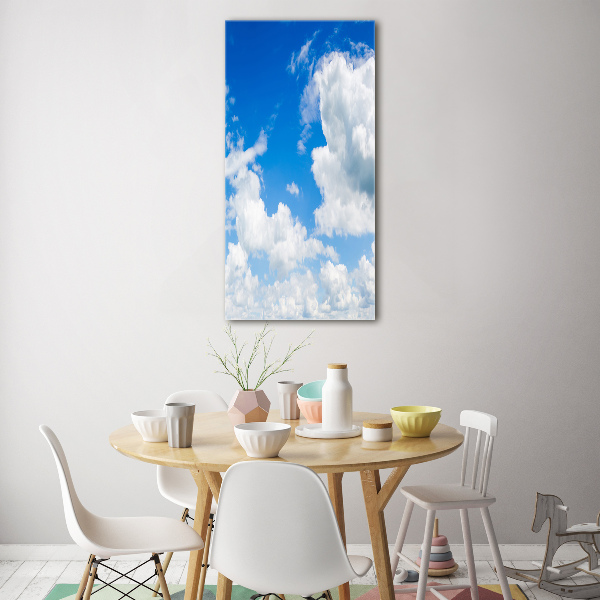 Print on acrylic Clouds in the sky