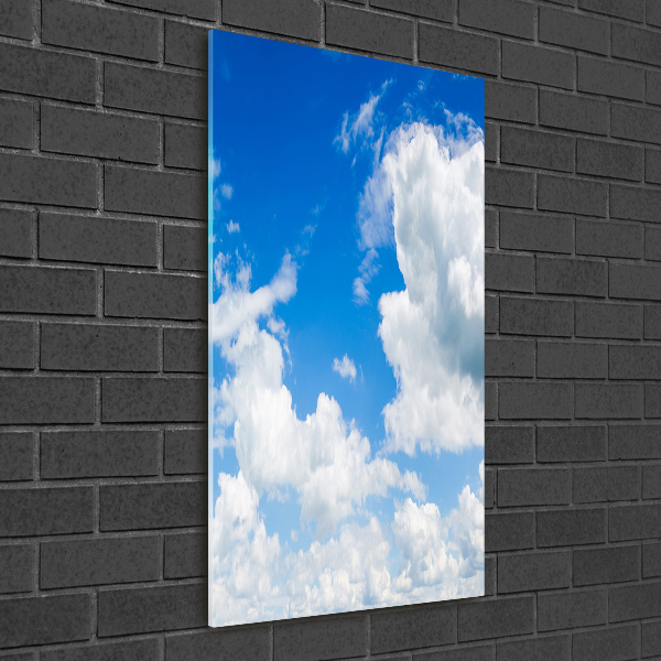 Print on acrylic Clouds in the sky