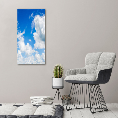 Print on acrylic Clouds in the sky