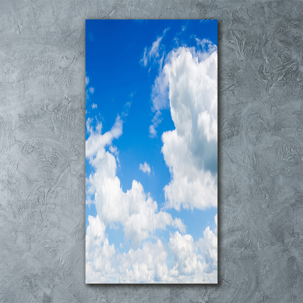 Print on acrylic Clouds in the sky