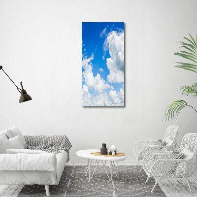 Print on acrylic Clouds in the sky