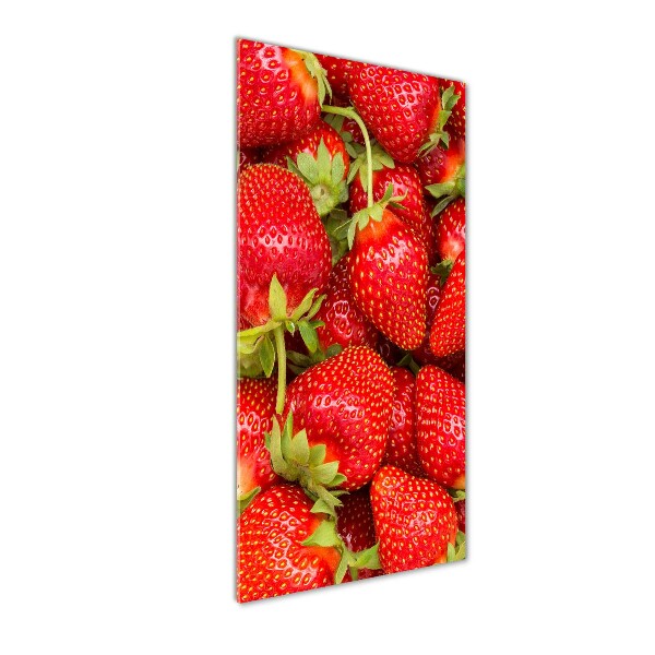 Print on acrylic glass Strawberries