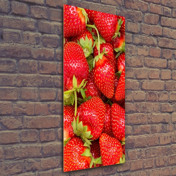 Print on acrylic glass Strawberries