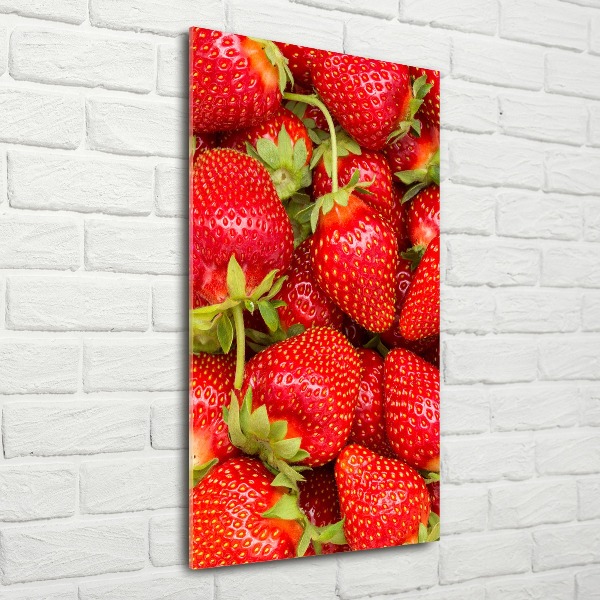 Print on acrylic glass Strawberries