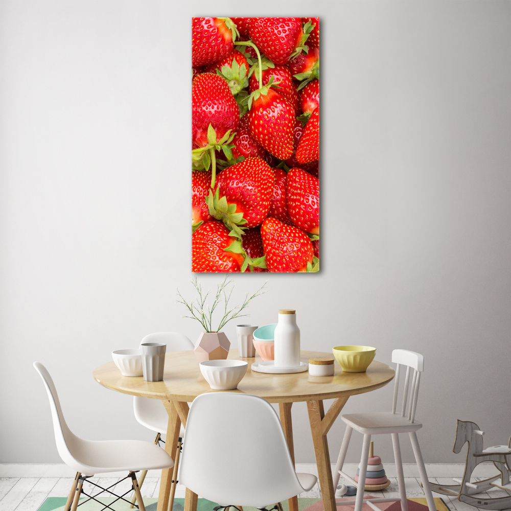 Print on acrylic glass Strawberries