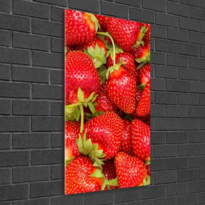 Print on acrylic glass Strawberries