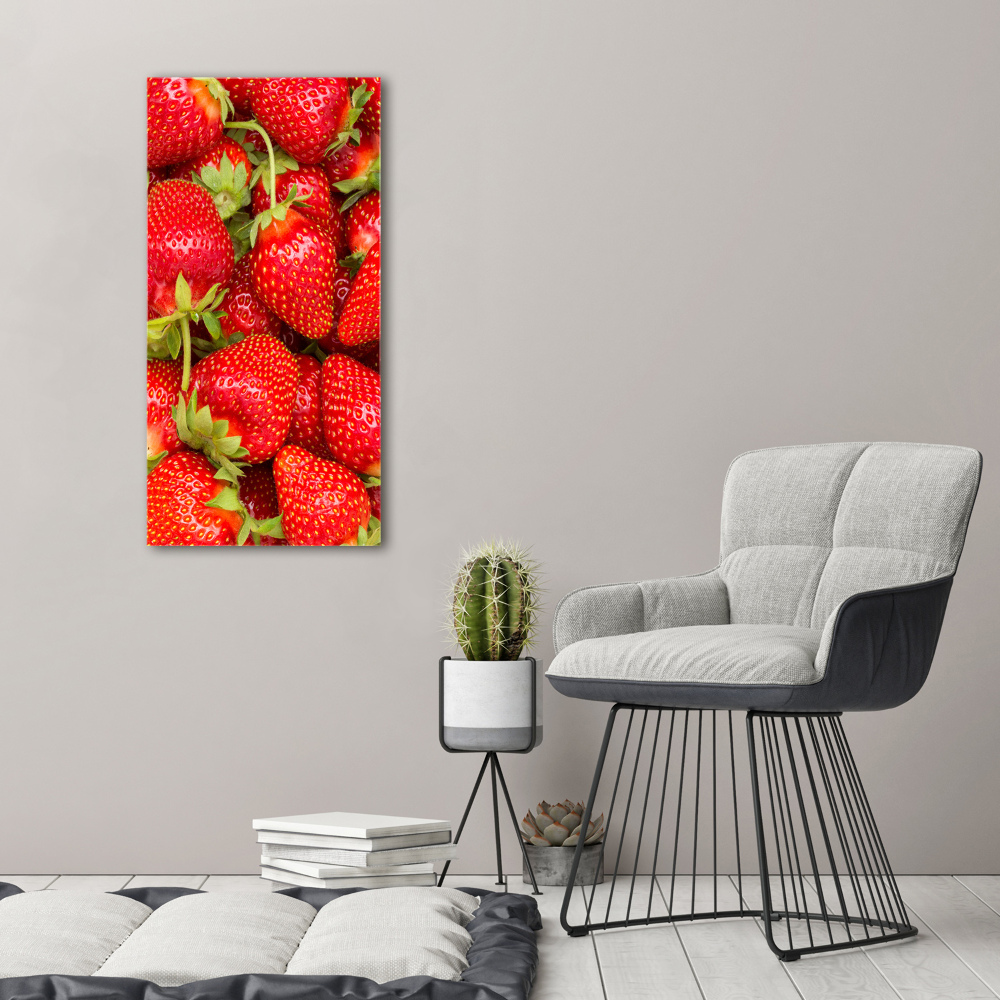 Print on acrylic glass Strawberries