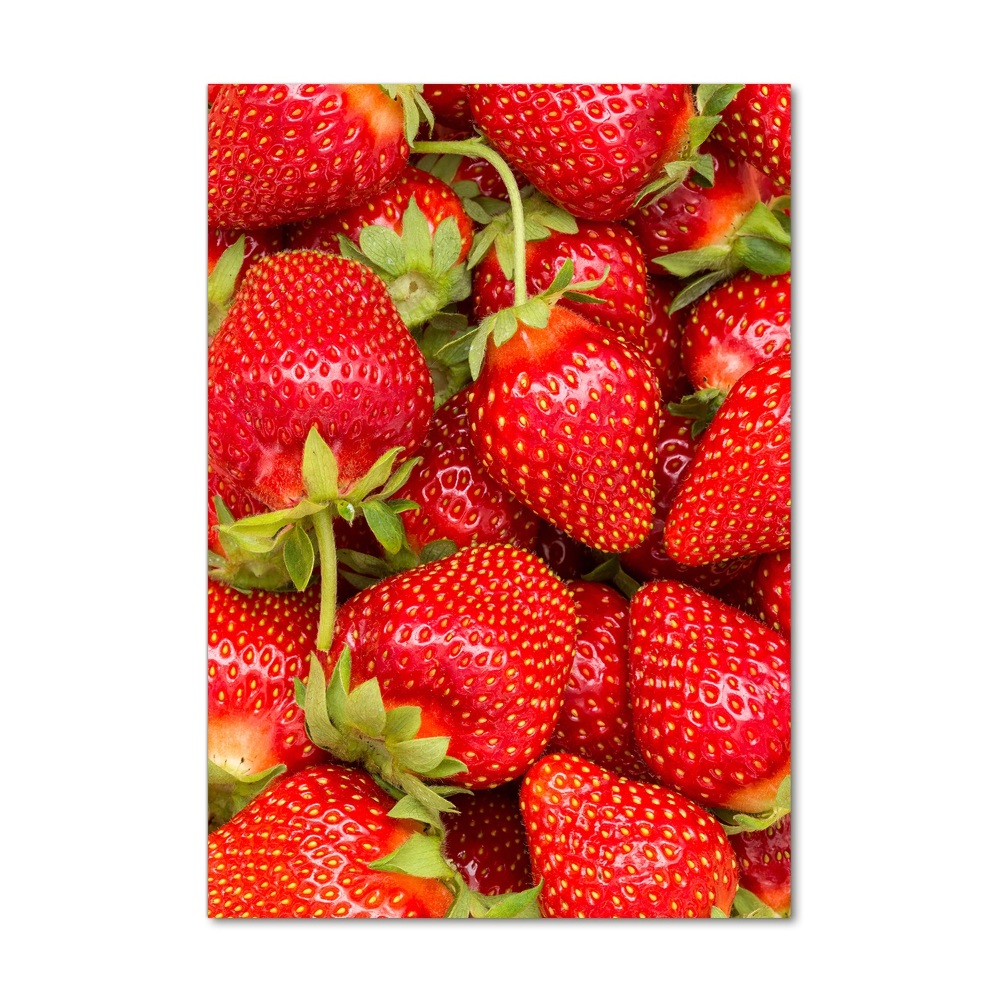 Print on acrylic glass Strawberries