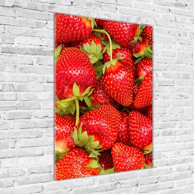 Print on acrylic glass Strawberries