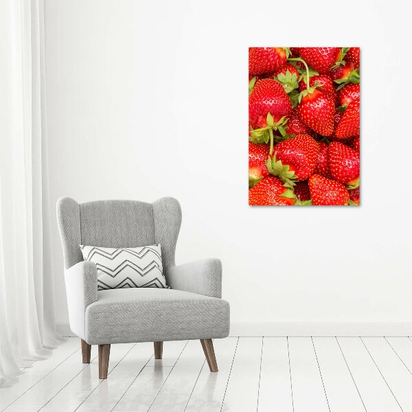 Print on acrylic glass Strawberries