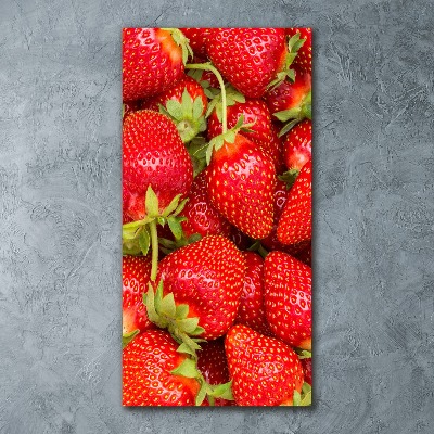 Print on acrylic glass Strawberries