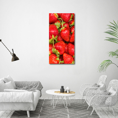 Print on acrylic glass Strawberries