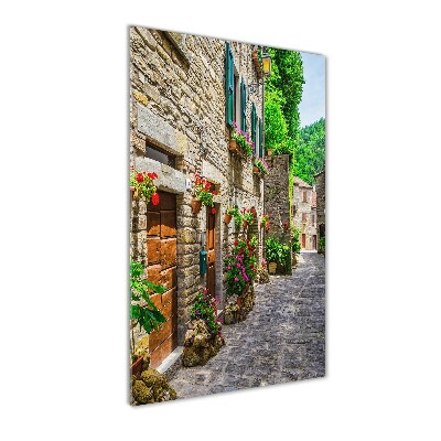 Wall art acrylic Charming street