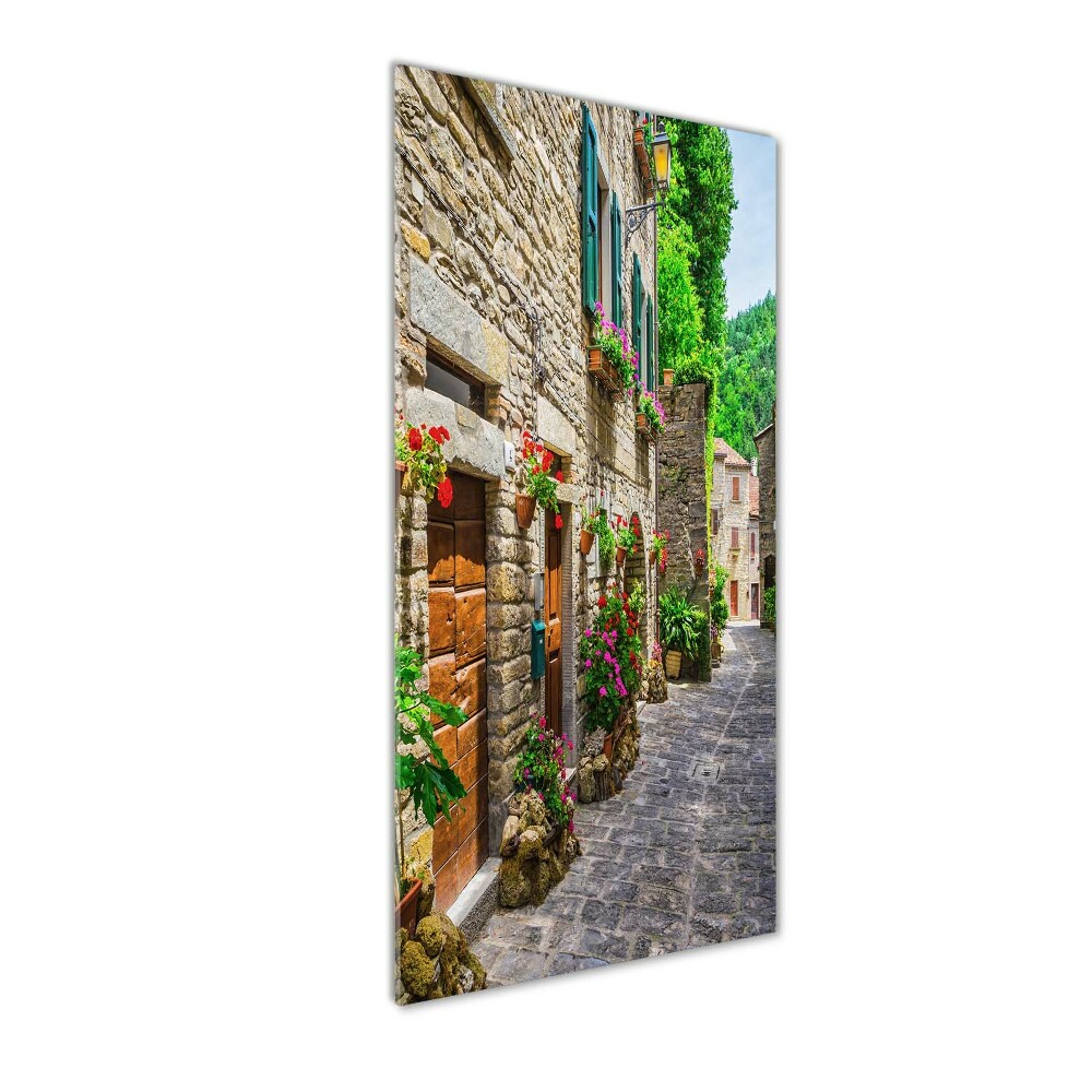 Wall art acrylic Charming street