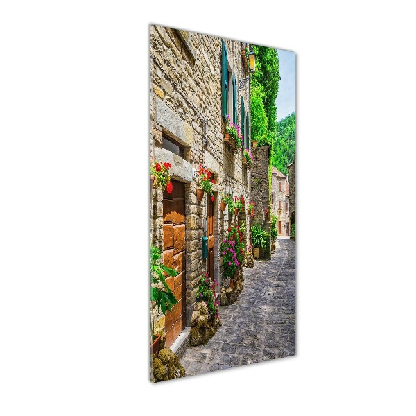 Wall art acrylic Charming street