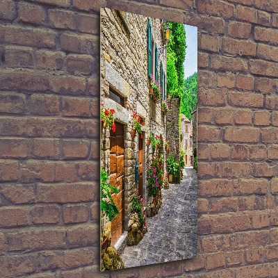 Wall art acrylic Charming street