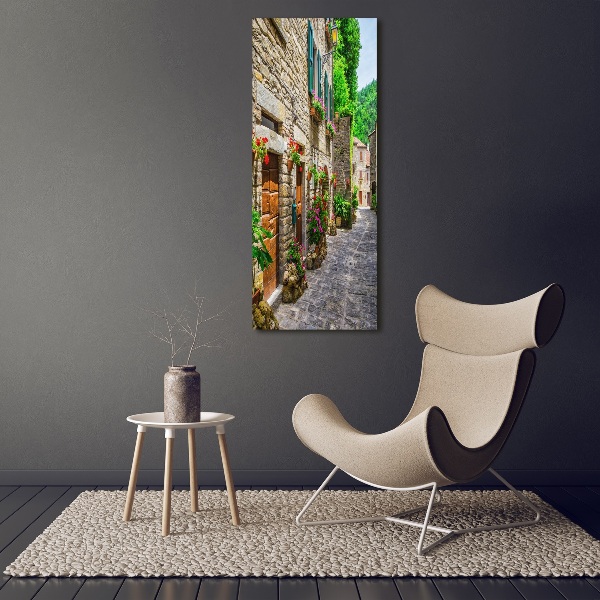 Wall art acrylic Charming street