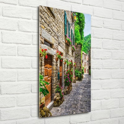 Wall art acrylic Charming street