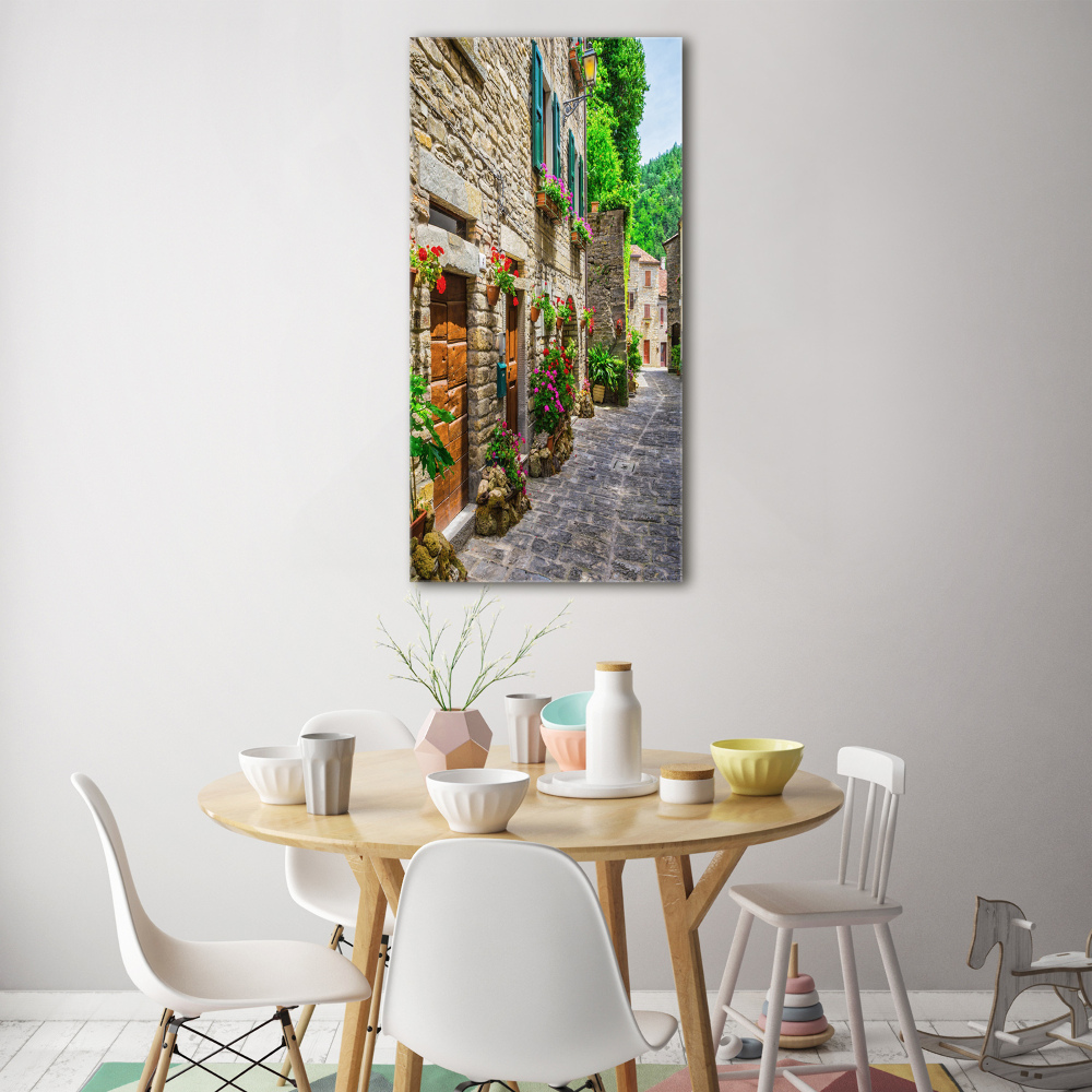 Wall art acrylic Charming street