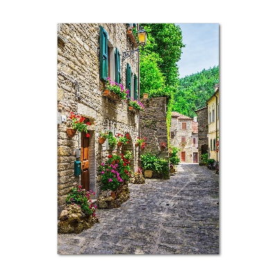 Wall art acrylic Charming street