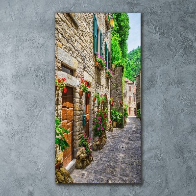 Wall art acrylic Charming street