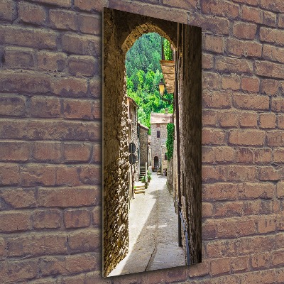 Wall art acrylic Charming street