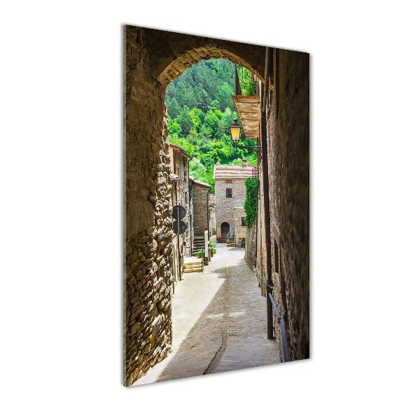 Wall art acrylic Charming street