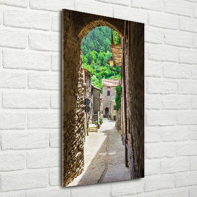 Wall art acrylic Charming street