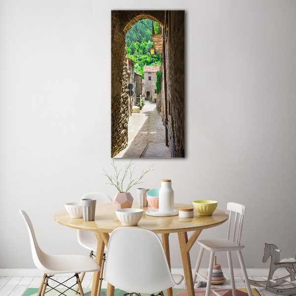 Wall art acrylic Charming street