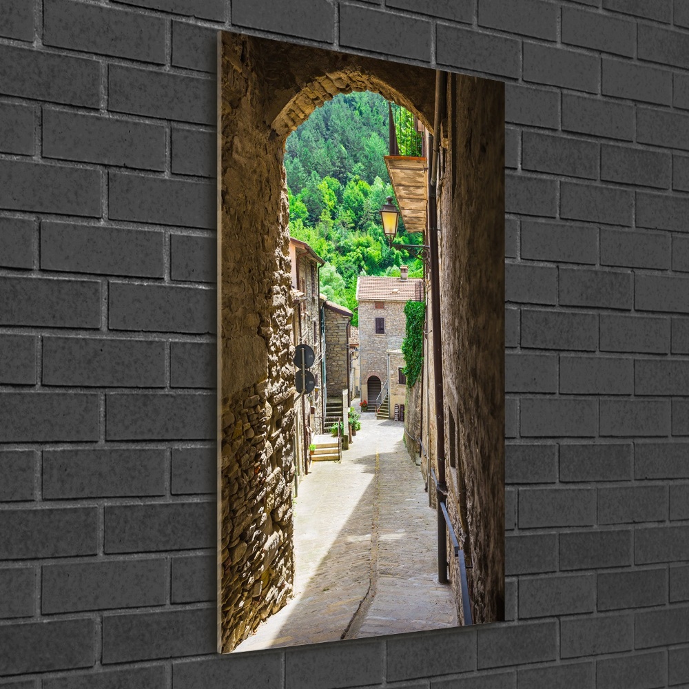 Wall art acrylic Charming street