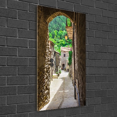 Wall art acrylic Charming street