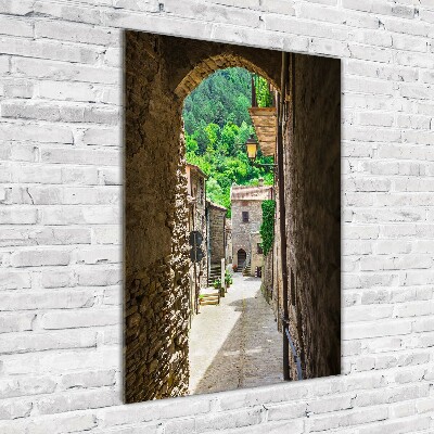 Wall art acrylic Charming street