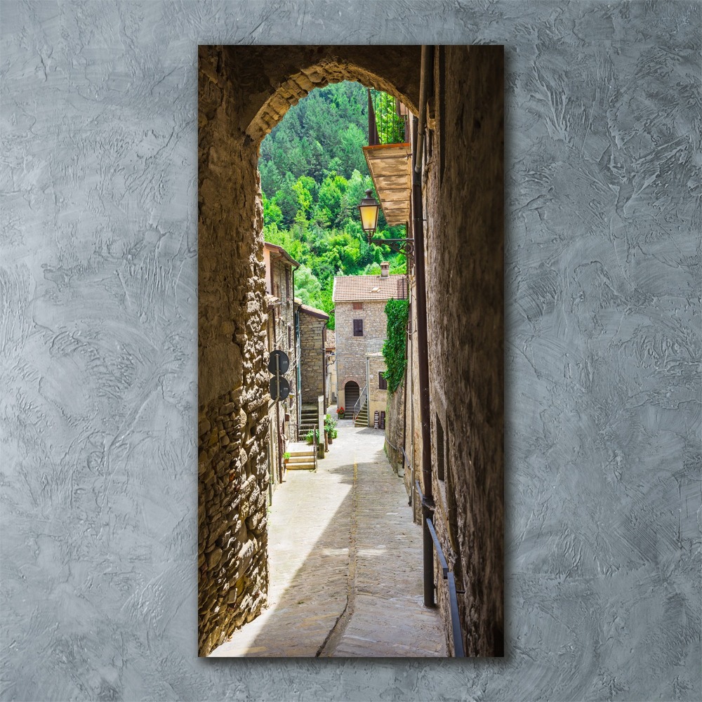 Wall art acrylic Charming street