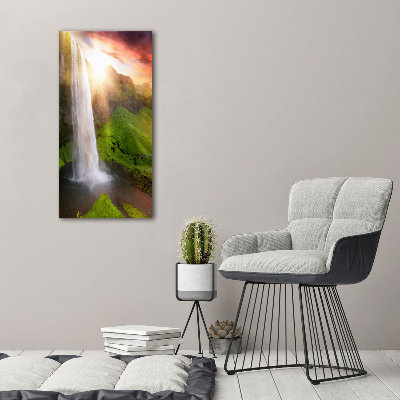 Print on acrylic Waterfall