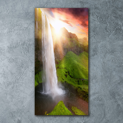 Print on acrylic Waterfall