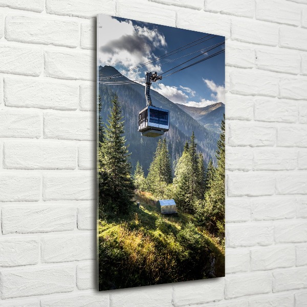 Wall art acrylic Roller coaster