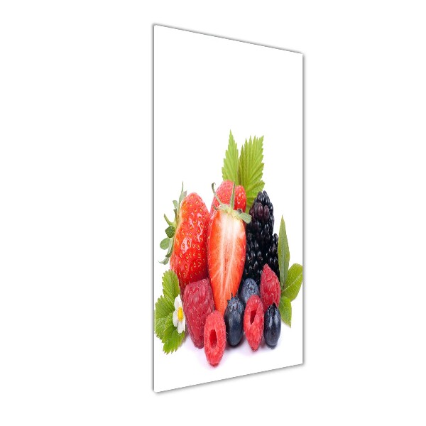 Print on acrylic glass Forest fruits