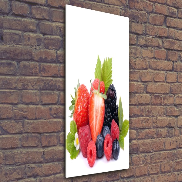 Print on acrylic glass Forest fruits