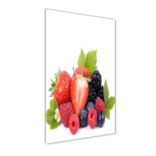 Print on acrylic glass Forest fruits