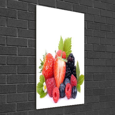 Print on acrylic glass Forest fruits