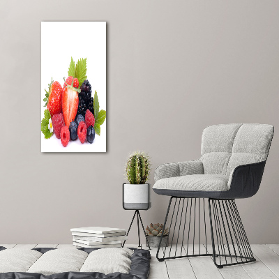 Print on acrylic glass Forest fruits