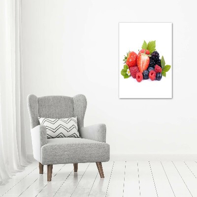 Print on acrylic glass Forest fruits