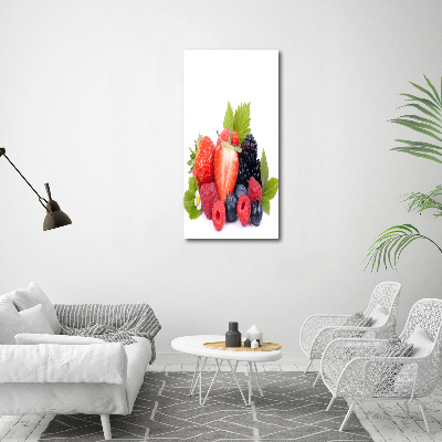 Print on acrylic glass Forest fruits