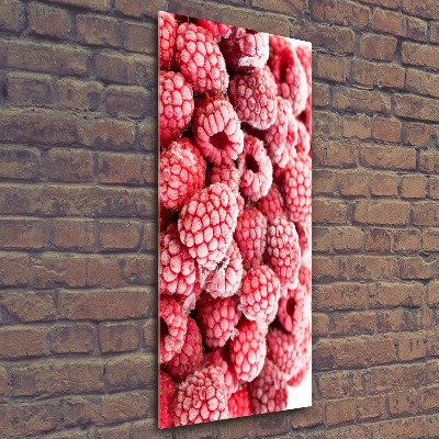 Print on acrylic glass Raspberries