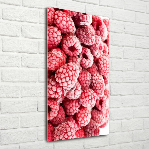 Print on acrylic glass Raspberries