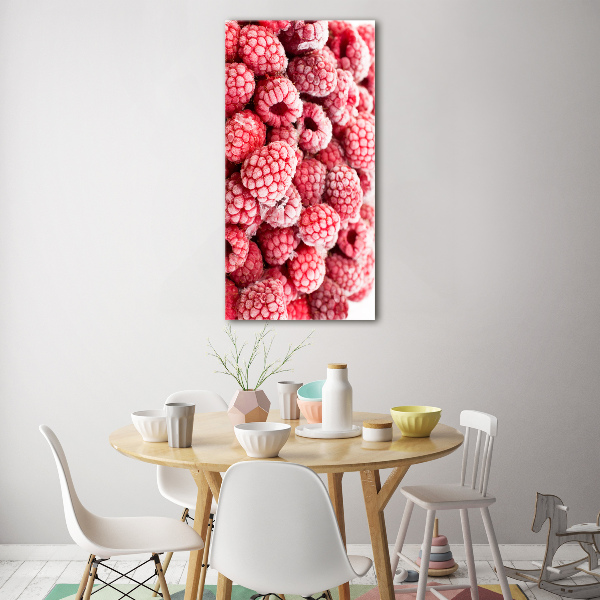 Print on acrylic glass Raspberries