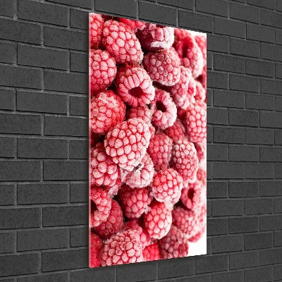 Print on acrylic glass Raspberries